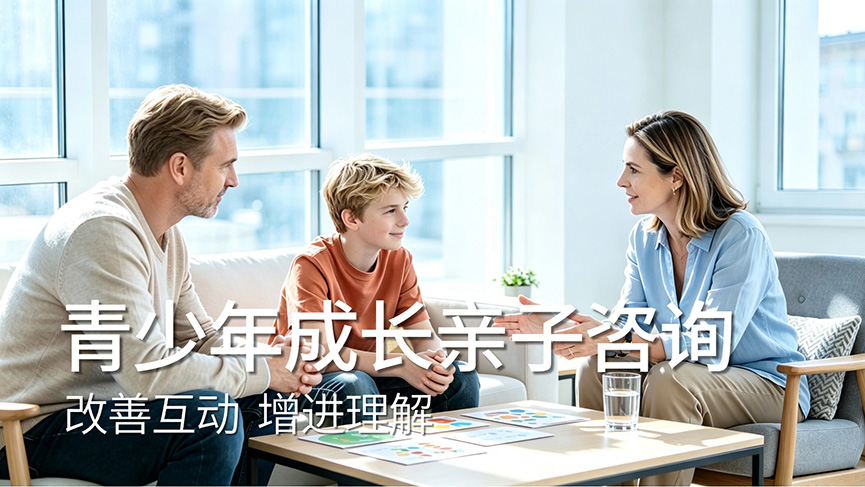 济南心者青少年成长亲子咨询 家庭沟通服务场景
